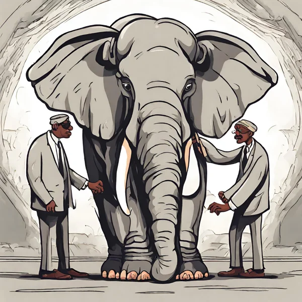 The Three Blind Men and the Elephant